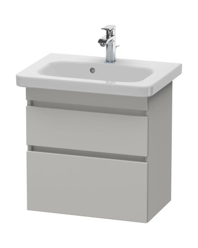 Тумба бетонно-серый матовый 58 см Duravit DuraStyle DS647900707