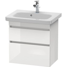 Тумба белый глянец 58 см Duravit DuraStyle DS647902222