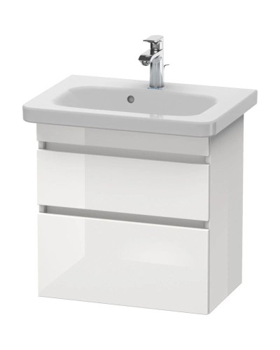 Тумба белый глянец 58 см Duravit DuraStyle DS647902222