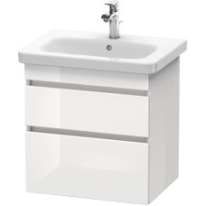 Тумба белый глянец 58 см Duravit DuraStyle DS648002222