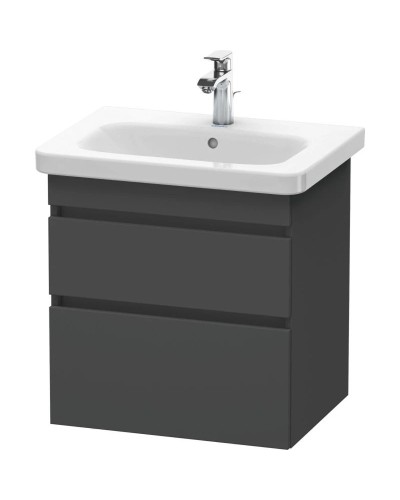 Тумба графит матовый 58 см Duravit DuraStyle DS648004949