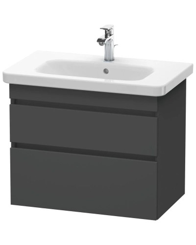 Тумба графит матовый 73 см Duravit DuraStyle DS648104949