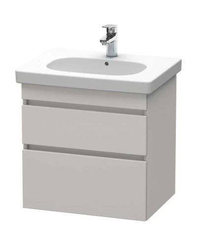 Тумба бетонно-серый матовый 60 см Duravit DuraStyle DS648300707