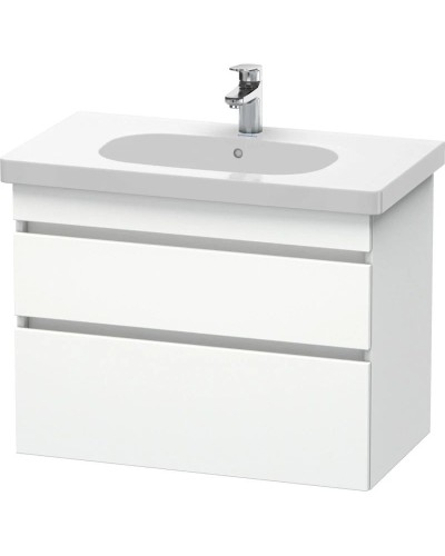 Тумба белый матовый 80 см Duravit DuraStyle DS648401818