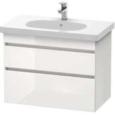 Тумба белый глянец 80 см Duravit DuraStyle DS648402222