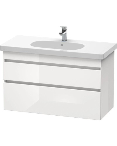 Тумба белый глянец 100 см Duravit DuraStyle DS648502222