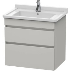 Тумба бетонно-серый матовый 65 см Duravit DuraStyle DS648700707