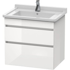 Тумба белый глянец 65 см Duravit DuraStyle DS648702222