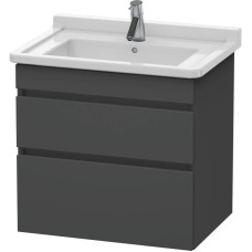 Тумба графит матовый 65 см Duravit DuraStyle DS648704949