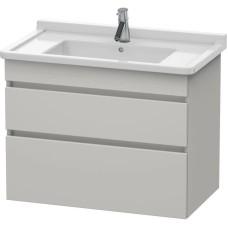 Тумба бетонно-серый матовый 80 см Duravit DuraStyle DS648800707
