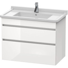 Тумба белый глянец 80 см Duravit DuraStyle DS648802222