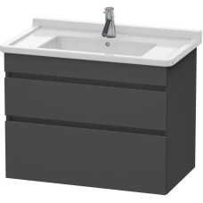 Тумба графит матовый 80 см Duravit DuraStyle DS648804949