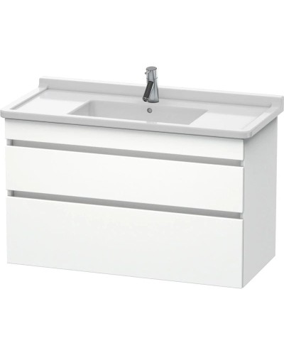 Тумба белый матовый 100 см Duravit DuraStyle DS648901818