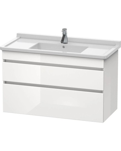 Тумба белый глянец 100 см Duravit DuraStyle DS648902222