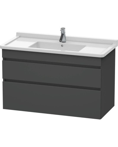 Тумба графит матовый 100 см Duravit DuraStyle DS648904949