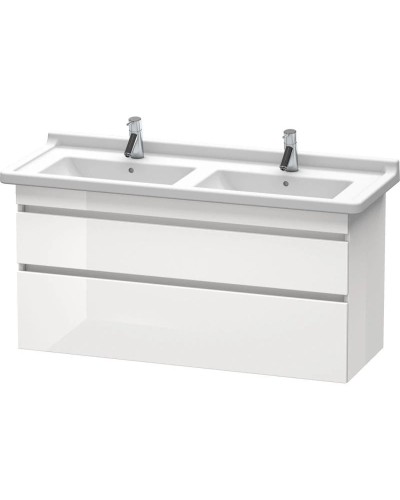 Тумба белый глянец 120 см Duravit DuraStyle DS649002222