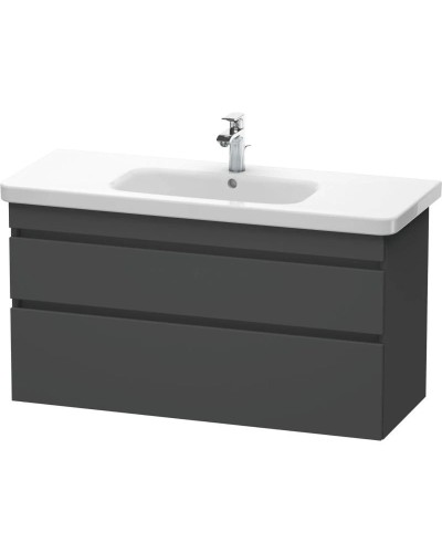 Тумба графит матовый 113 см Duravit DuraStyle DS649504949
