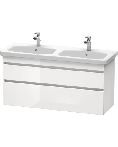 Тумба белый глянец 123 см Duravit DuraStyle DS649802222