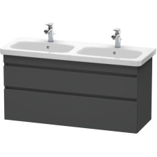 Тумба графит матовый 123 см Duravit DuraStyle DS649804949