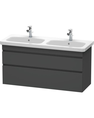 Тумба графит матовый 123 см Duravit DuraStyle DS649804949