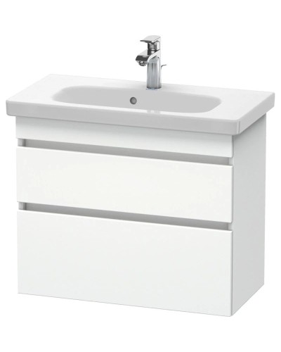 Тумба белый матовый 73 см Duravit DuraStyle DS649901818
