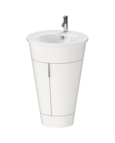 Тумба скандинавский белый шелковисто-матовый 56 см Duravit Starck S1952003939