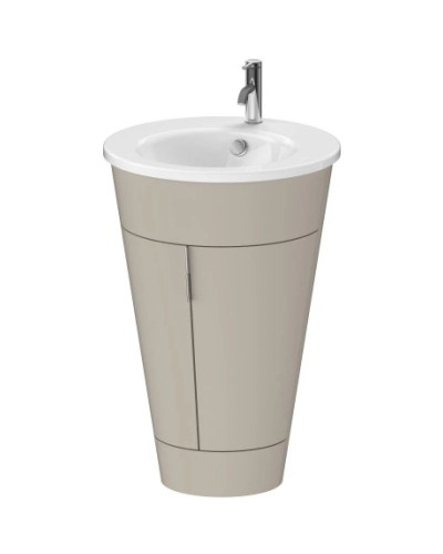 Тумба серо-коричневый шелковисто-матовый 56 см Duravit Starck S1952006060