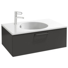 Тумба серый антрацит 80 см Jacob Delafon Odeon Rive Gauche EB2515-R9-N14