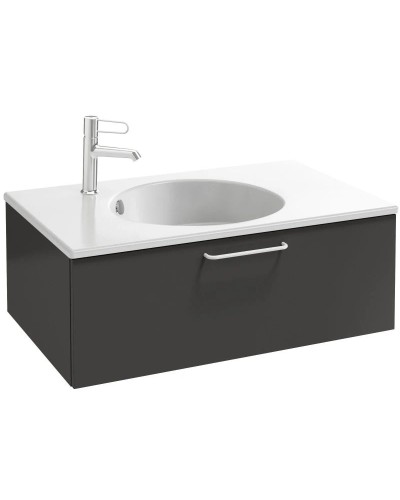 Тумба серый антрацит 80 см Jacob Delafon Odeon Rive Gauche EB2515-R6-N14