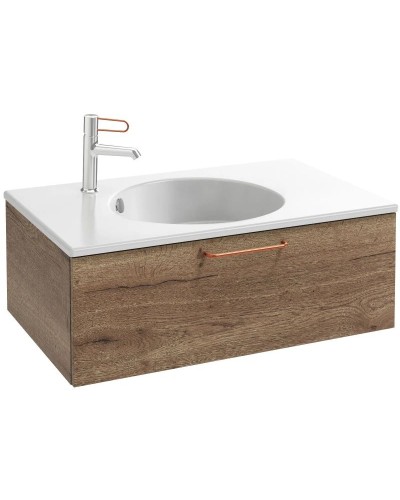 Тумба дуб табак 80 см Jacob Delafon Odeon Rive Gauche EB2515-R7-E52