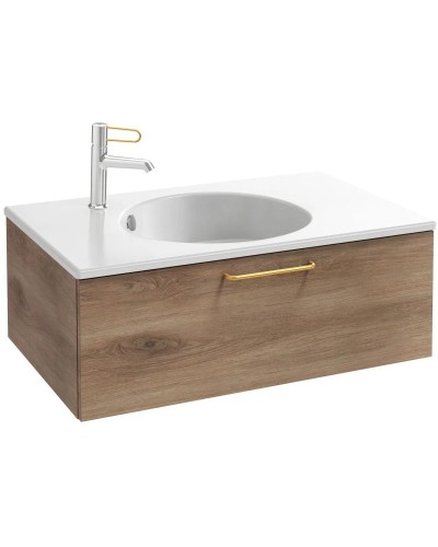 Тумба квебекский дуб 80 см Jacob Delafon Odeon Rive Gauche EB2515-R8-E10