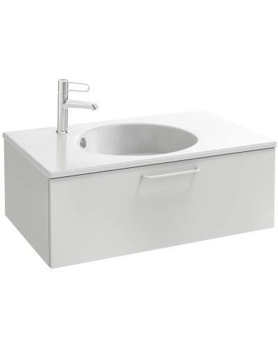 Тумба белый глянец 80 см Jacob Delafon Odeon Rive Gauche EB2515-R6-G1C