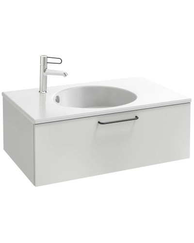 Тумба белый матовый 80 см Jacob Delafon Odeon Rive Gauche EB2515-R9-M49