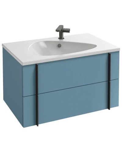 Тумба аквамарин глянец 80 см Jacob Delafon Nouvelle Vague EB3030-G91