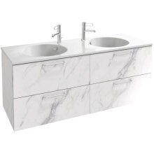 Тумба белый мрамор 140 см Jacob Delafon Odeon Rive Gauche EB2526-R5-NR4