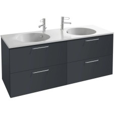 Тумба серый антрацит матовый 140 см Jacob Delafon Odeon Rive Gauche EB2526-R5-M53