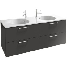 Тумба серый антрацит 140 см Jacob Delafon Odeon Rive Gauche EB2526-R6-N14