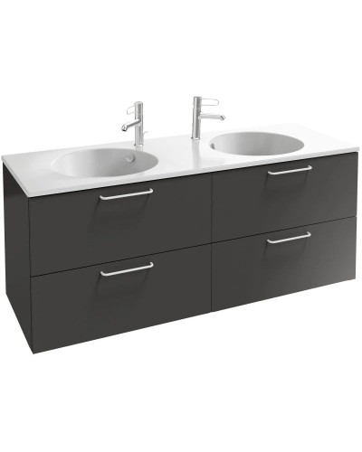 Тумба серый антрацит 140 см Jacob Delafon Odeon Rive Gauche EB2526-R6-N14