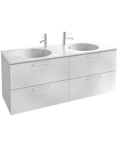 Тумба белый глянец 140 см Jacob Delafon Odeon Rive Gauche EB2526-R6-G1C