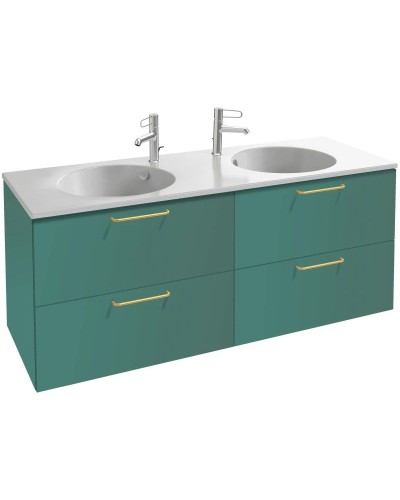 Тумба оливковый матовый 140 см Jacob Delafon Odeon Rive Gauche EB2526-R8-M47