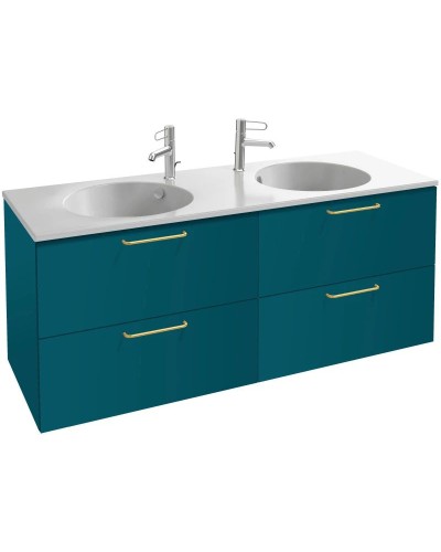 Тумба сине-зеленый матовый 140 см Jacob Delafon Odeon Rive Gauche EB2526-R8-M85