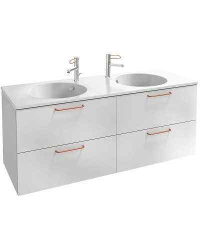 Тумба белый глянец 140 см Jacob Delafon Odeon Rive Gauche EB2526-R7-G1C