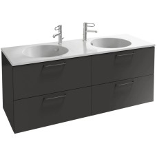 Тумба серый антрацит 140 см Jacob Delafon Odeon Rive Gauche EB2526-R9-N14