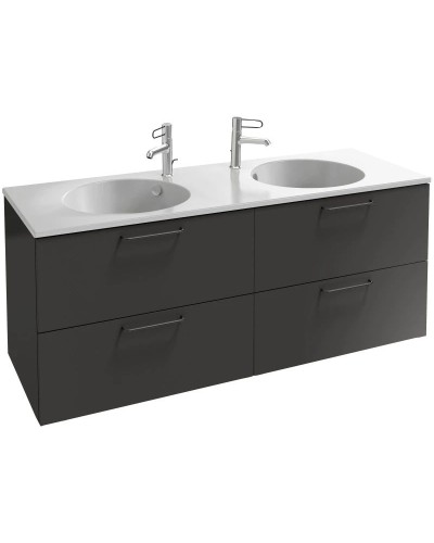 Тумба серый антрацит 140 см Jacob Delafon Odeon Rive Gauche EB2526-R9-N14