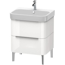 Тумба белый глянец 62,5 см Duravit Happy D.2 H2637202222