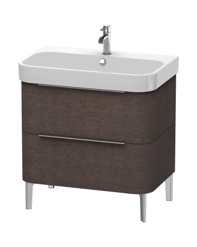 Тумба дуб темный брашированный 77,5 см Duravit Happy D.2 H2637307272