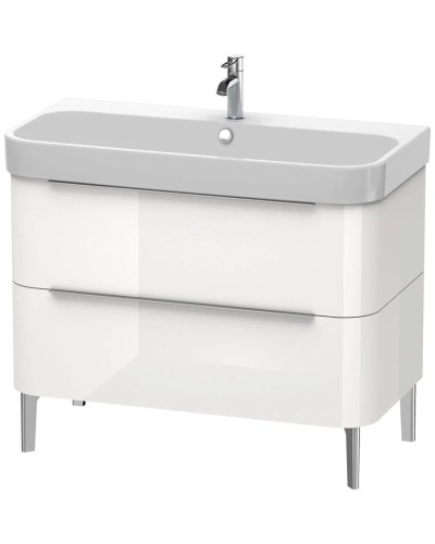 Тумба белый глянец 97,5 см Duravit Happy D.2 H2637402222