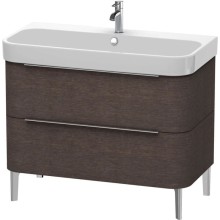 Тумба дуб темный брашированный 97,5 см Duravit Happy D.2 H2637407272