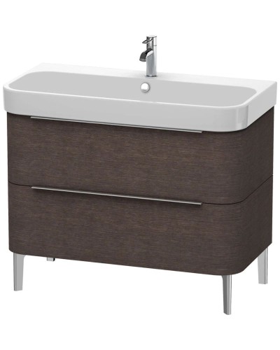 Тумба дуб темный брашированный 97,5 см Duravit Happy D.2 H2637407272