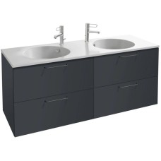 Тумба серый антрацит матовый 140 см Jacob Delafon Odeon Rive Gauche EB2526-R9-M53